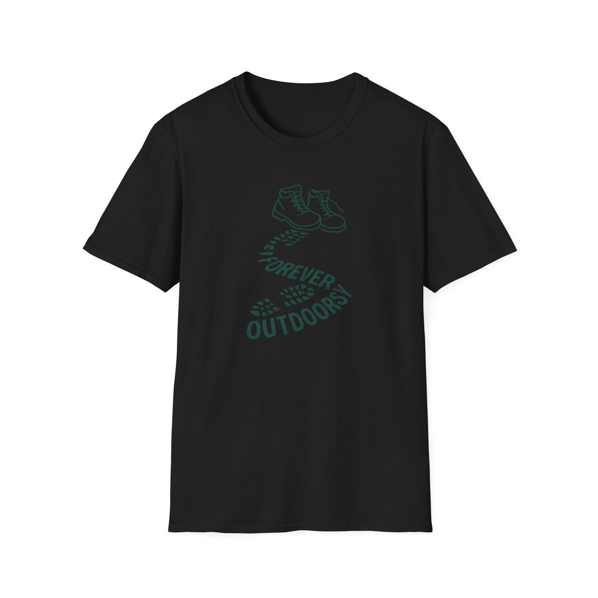 Boots with Footprints T-Shirt