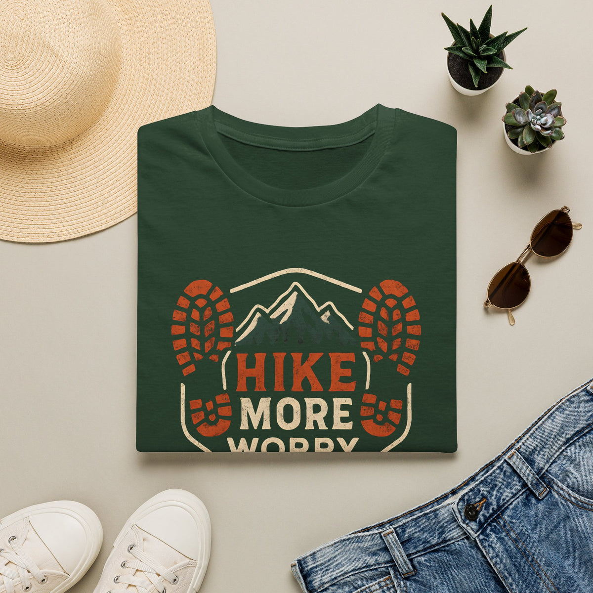 Hike More Worry Less T-Shirt
