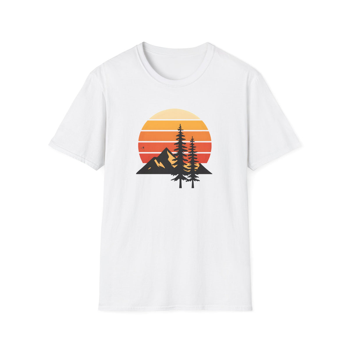 Sunset Over Mountains T-Shirt