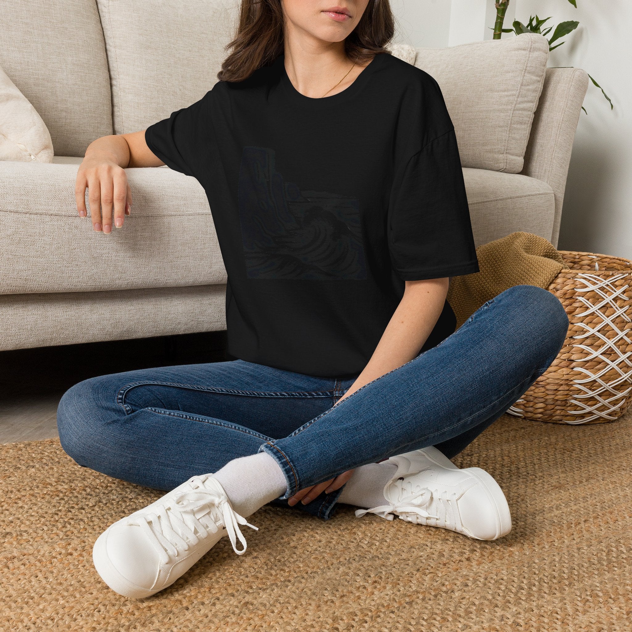 Crashing Wave Against Cliff T-Shirt