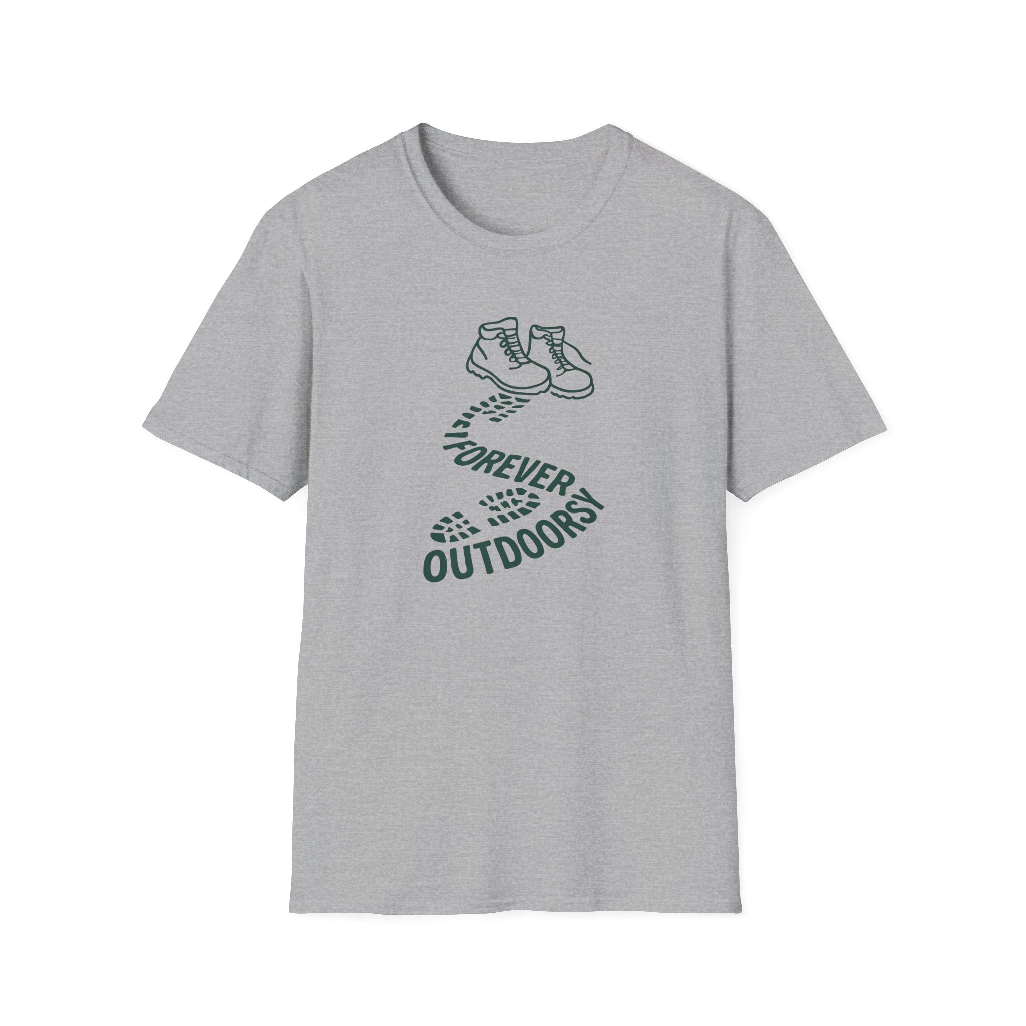 Boots with Footprints T-Shirt