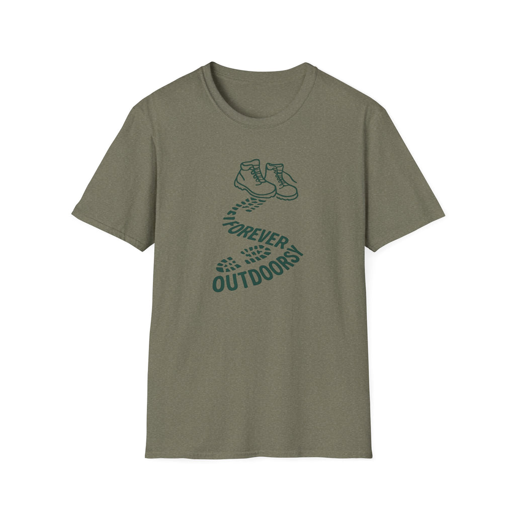 Boots with Footprints T-Shirt