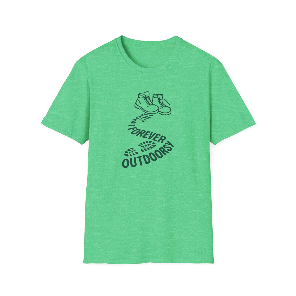 Boots with Footprints T-Shirt