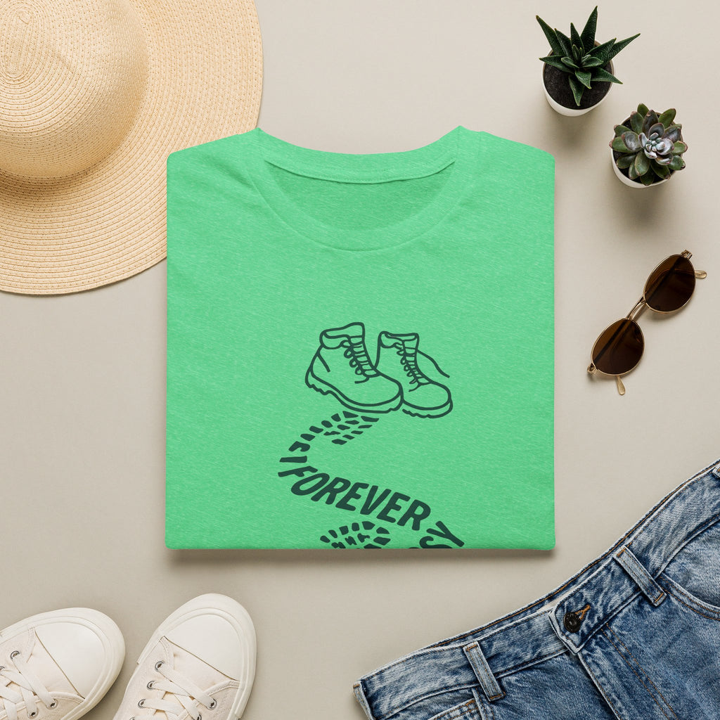 Boots with Footprints T-Shirt