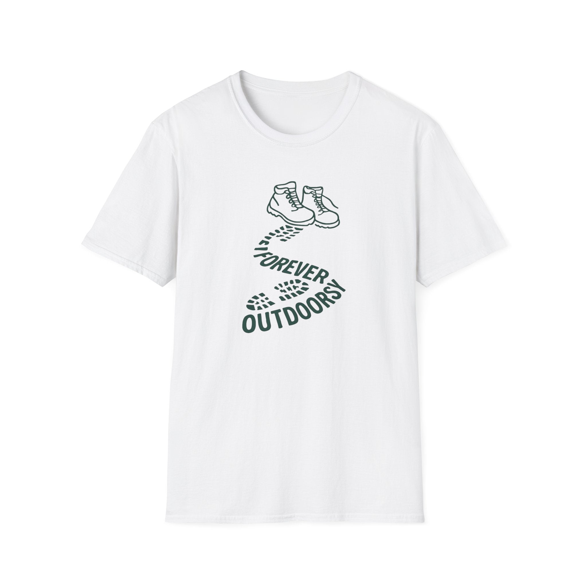 Boots with Footprints T-Shirt