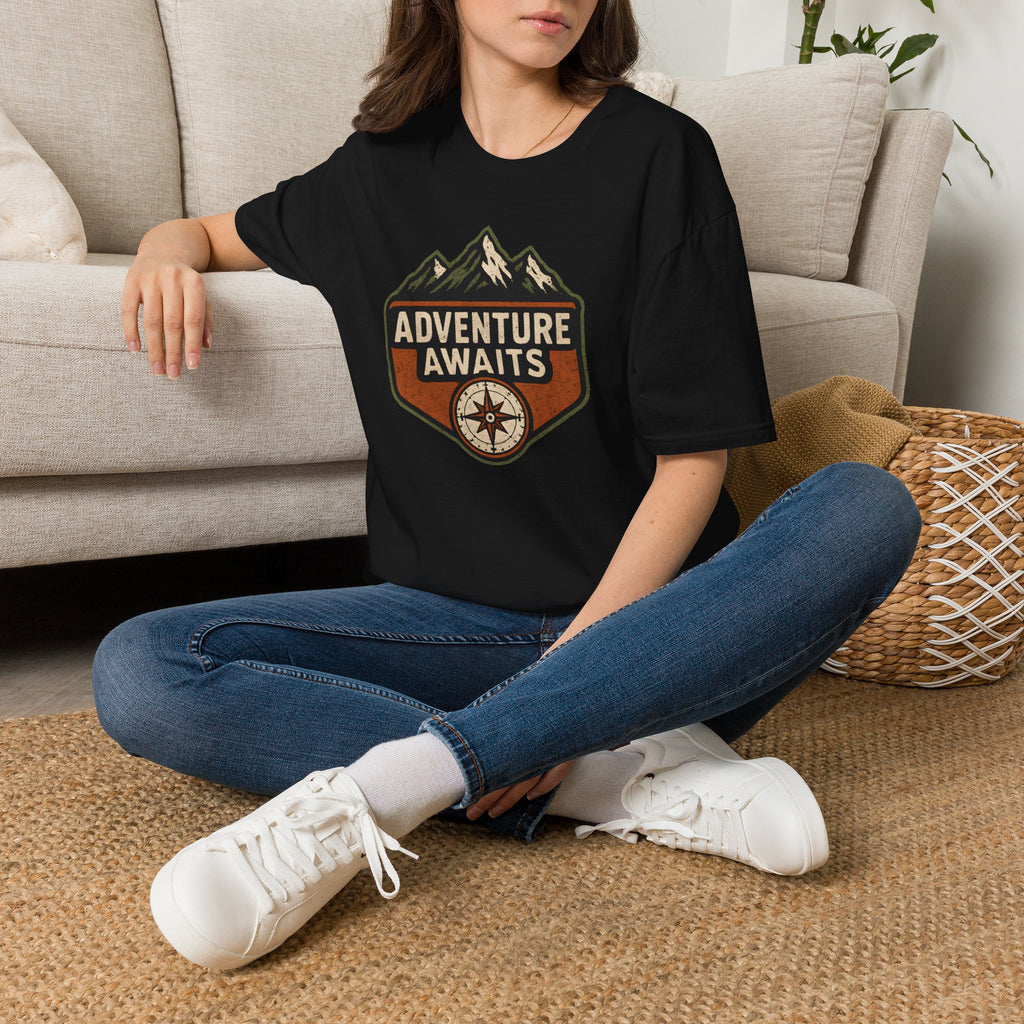 Adventure Awaits Patch T-Shirt