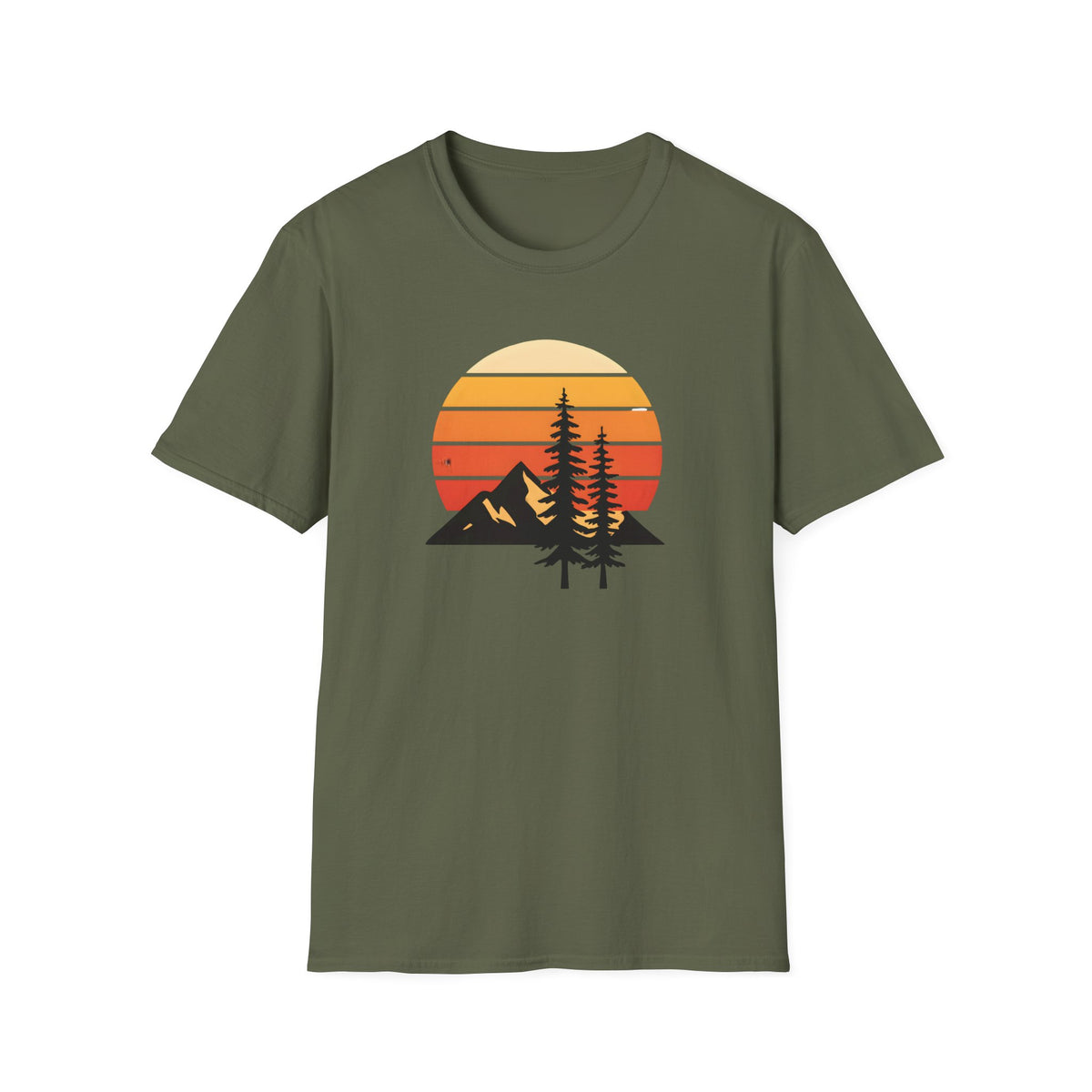 Sunset Over Mountains T-Shirt