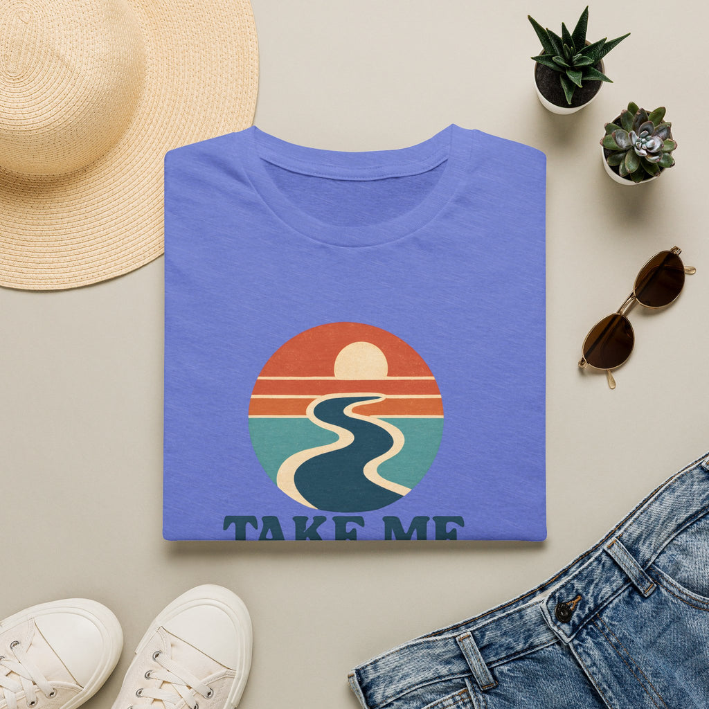 Sunset River Graphic T-Shirt