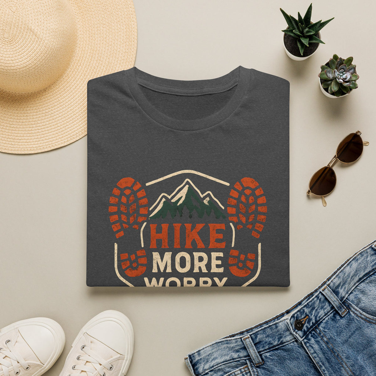 Hike More Worry Less T-Shirt