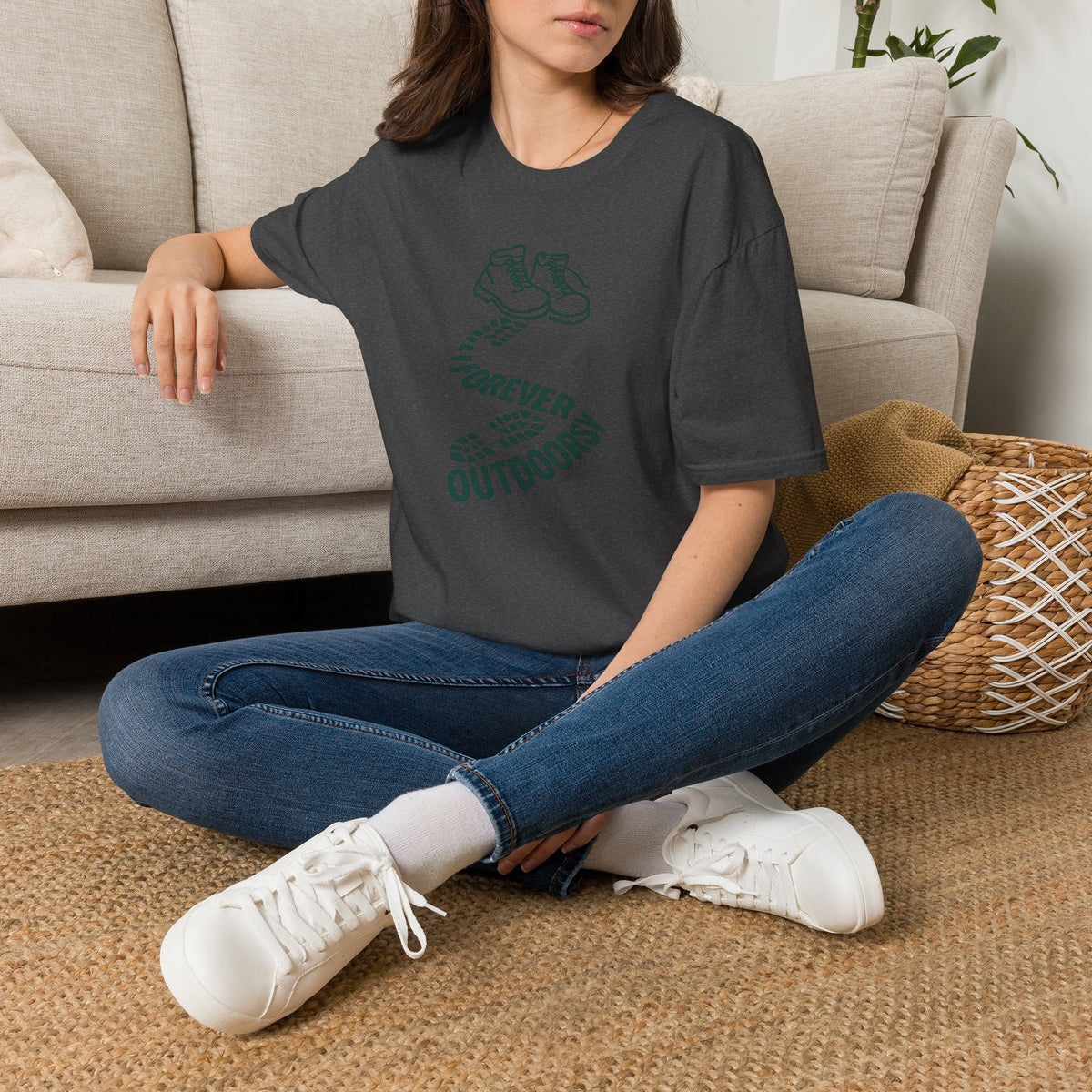 Boots with Footprints T-Shirt