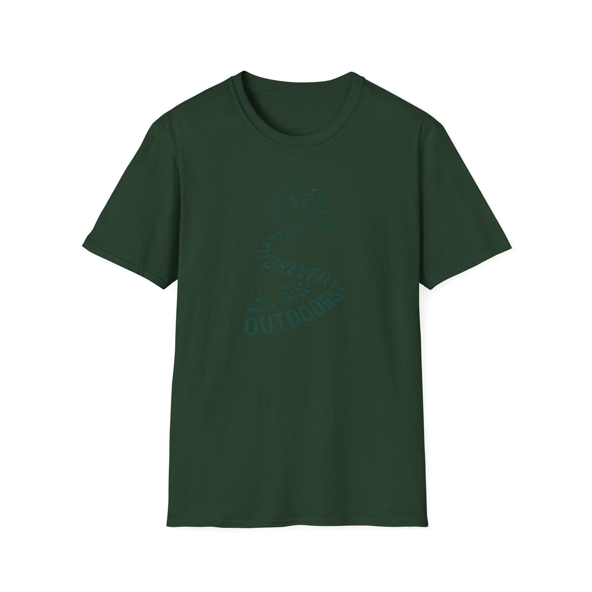 Boots with Footprints T-Shirt