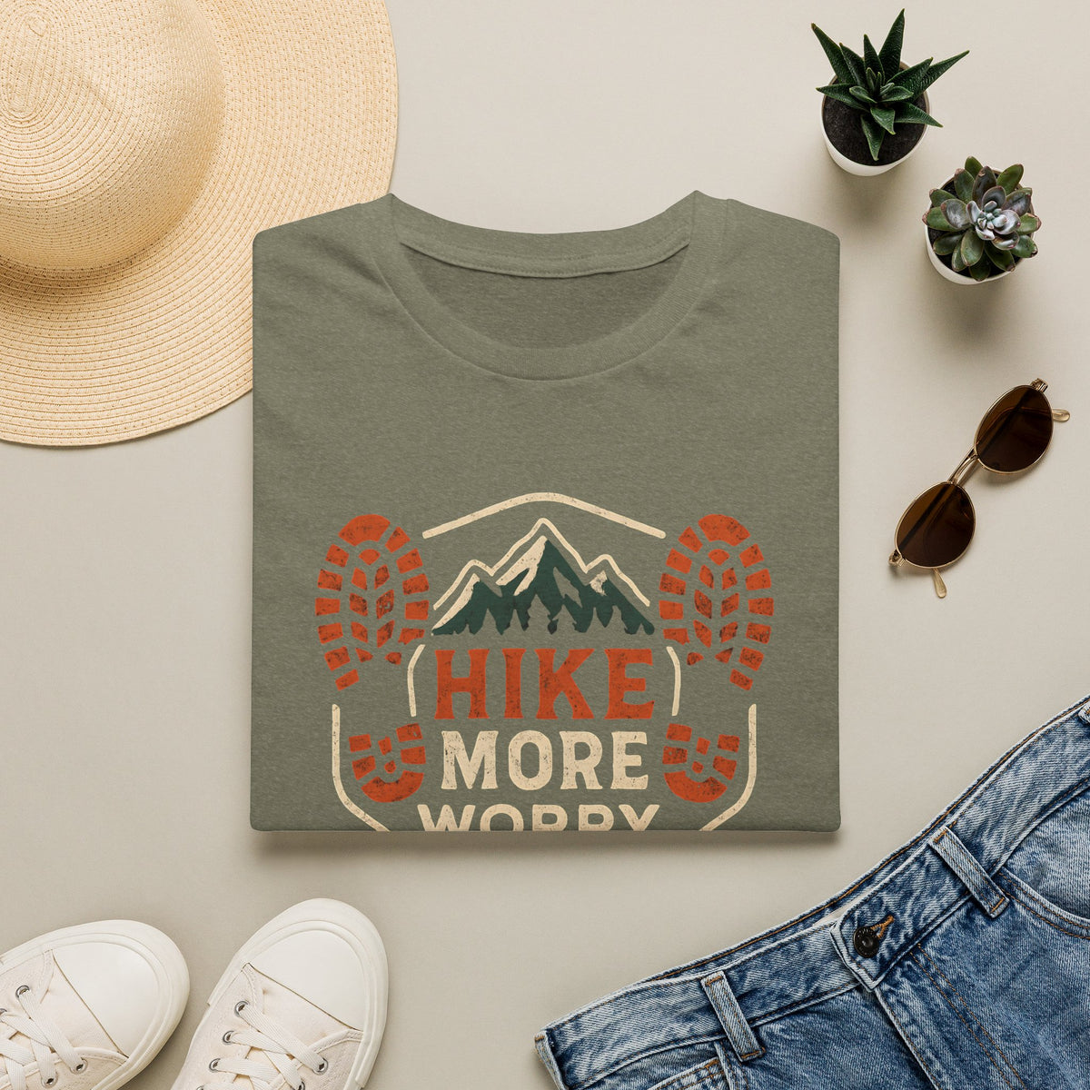 Hike More Worry Less T-Shirt