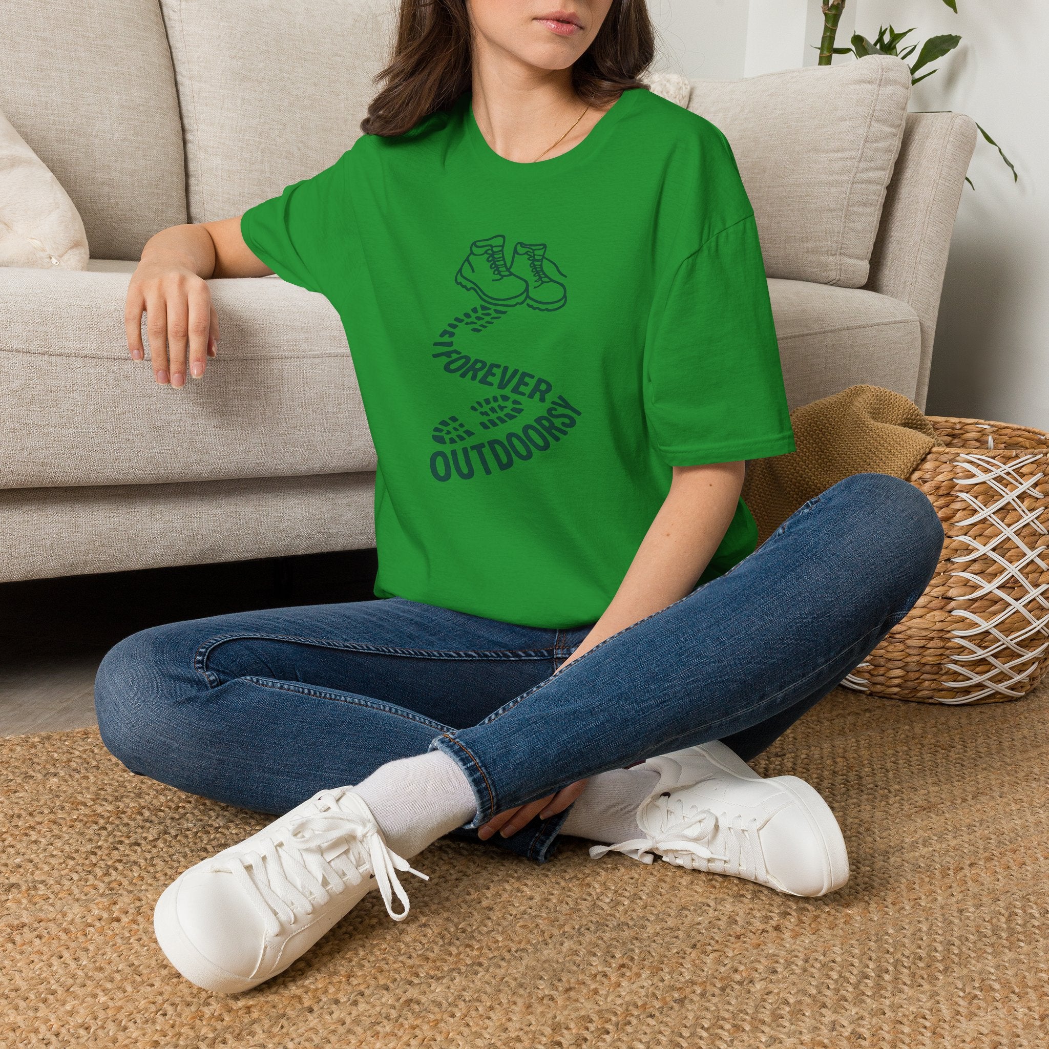 Boots with Footprints T-Shirt